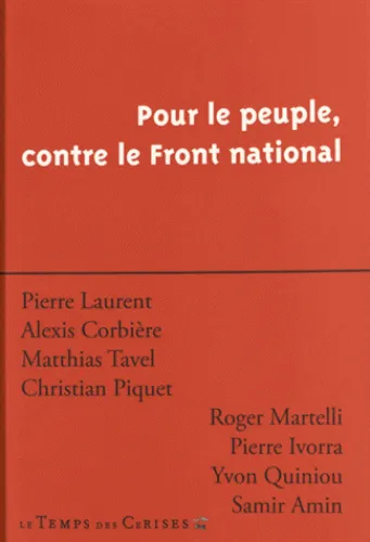 Pour le peuple, contre le Front national