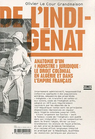 De l'indigénat