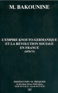 L'Empire knouto-germanique et la Révolution sociale