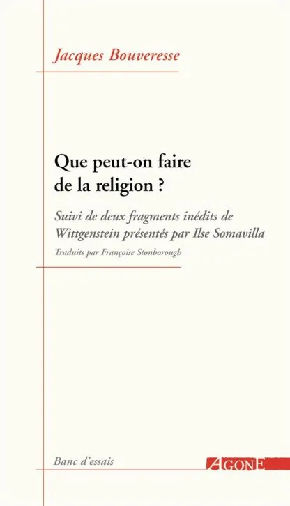 Que peut-on faire de la religion ?