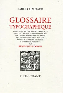 Glossaire typographique