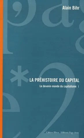 La préhistoire du capital