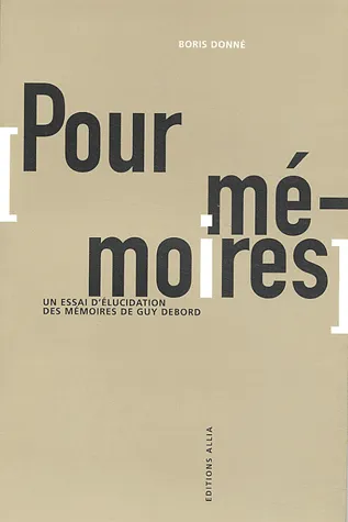Pour mémoires