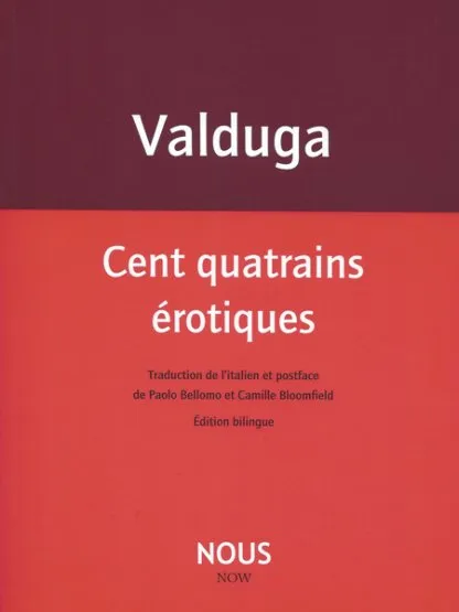 Cent quatrains érotiques