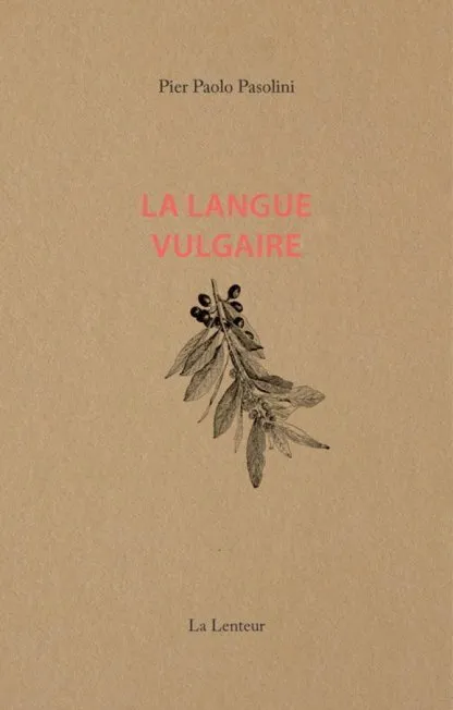 La langue vulgaire