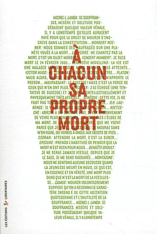 A chacun sa propre mort