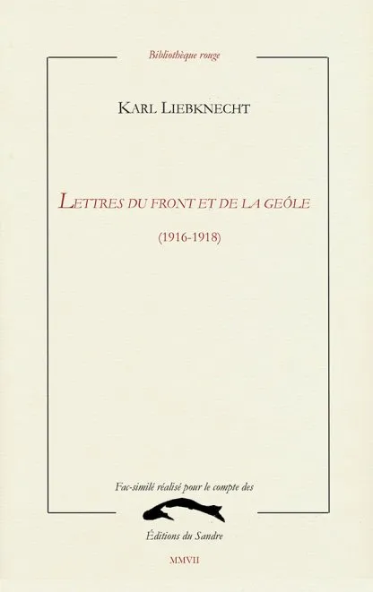 Lettres du front et de la geôle