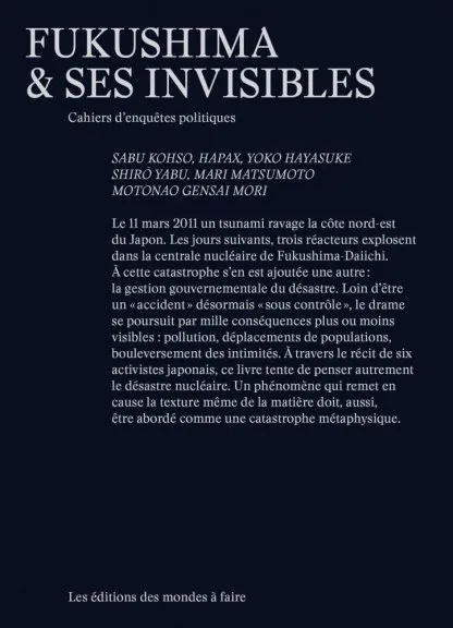 Fukushima & ses invisibles