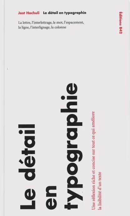 Le détail en typographie